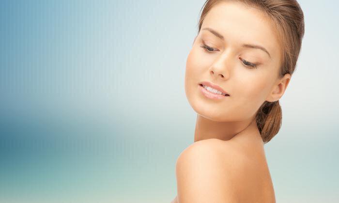 Londonderry medspa model with blonde hair