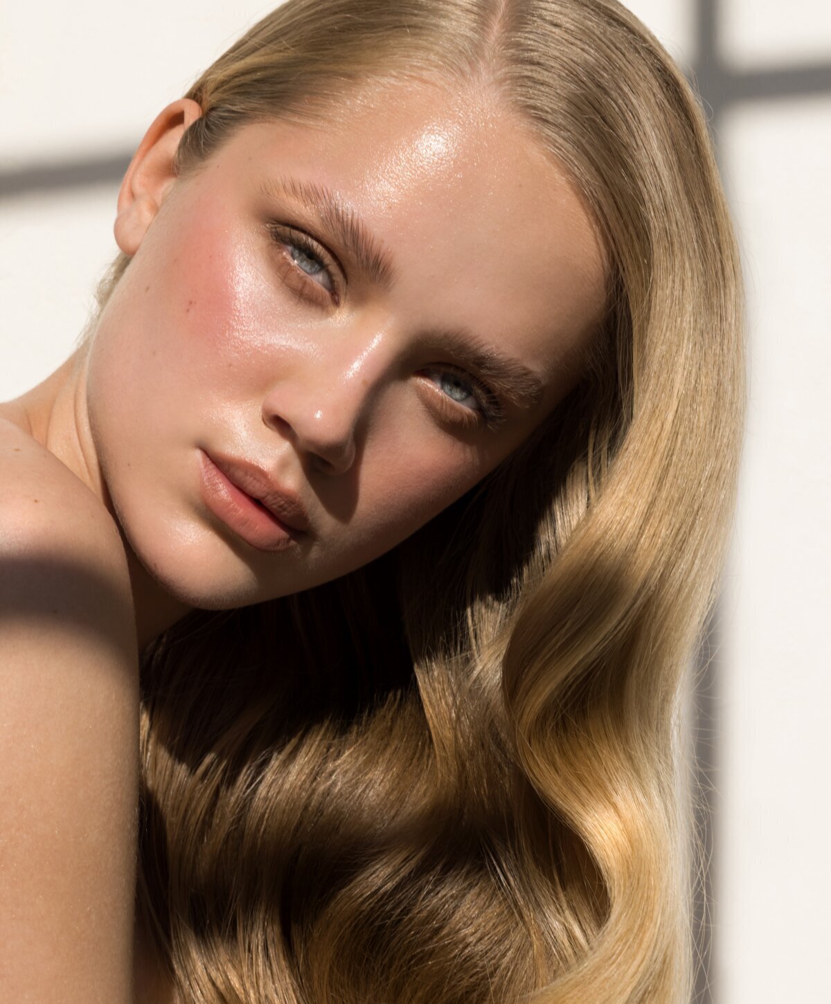 Londonderry microneedling model with blonde hair