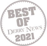 best of derry news 2021 logo